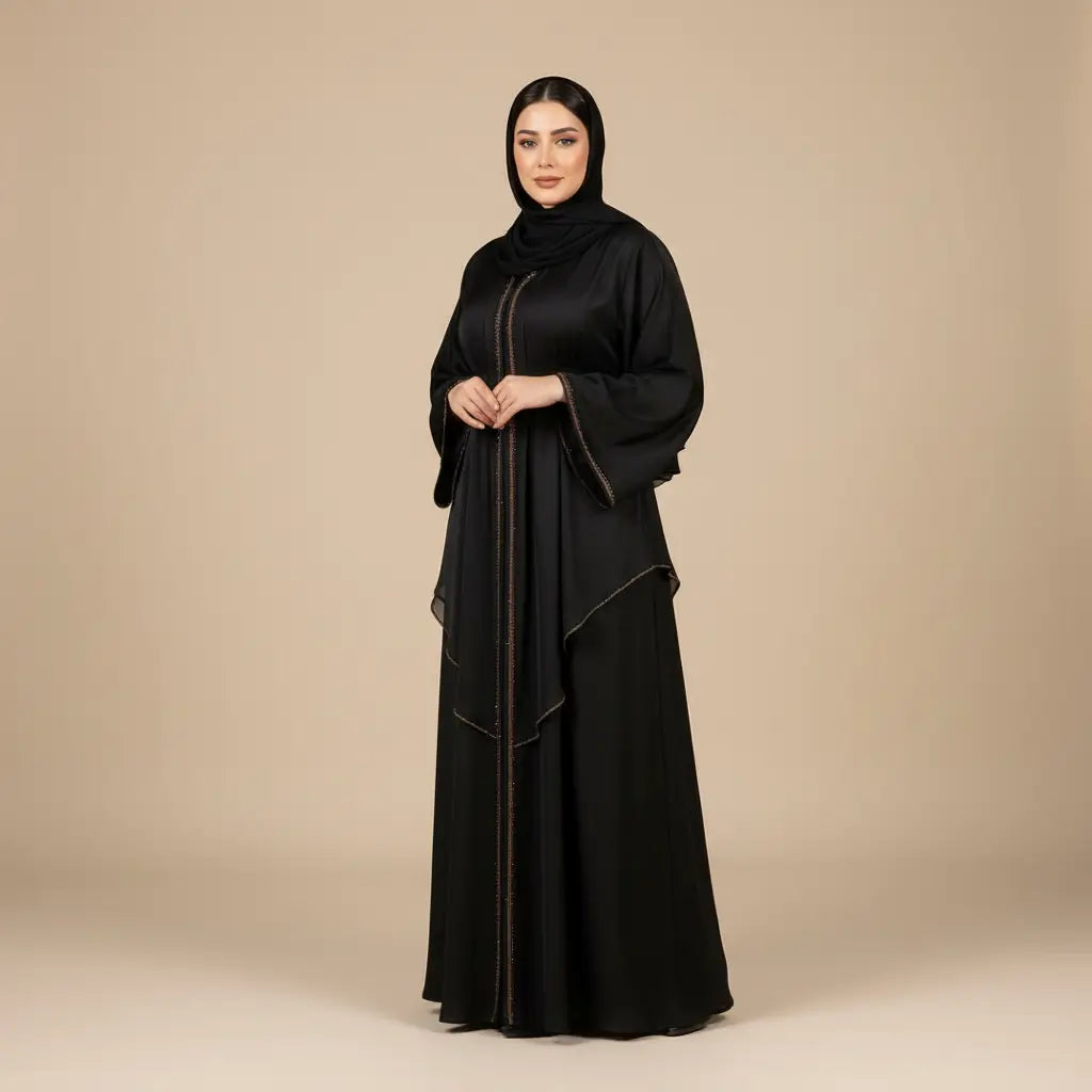 8girls Luxury Abaya – Premium TikTok Fabric