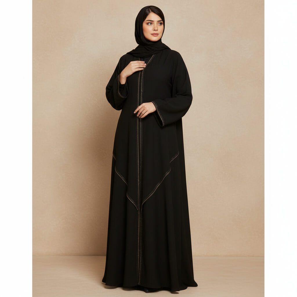8girls Luxury Abaya – Premium TikTok Fabric